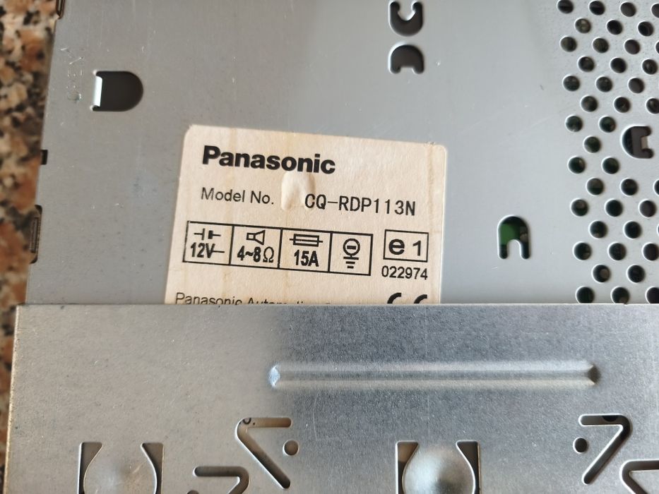 Auto radio Panasonic