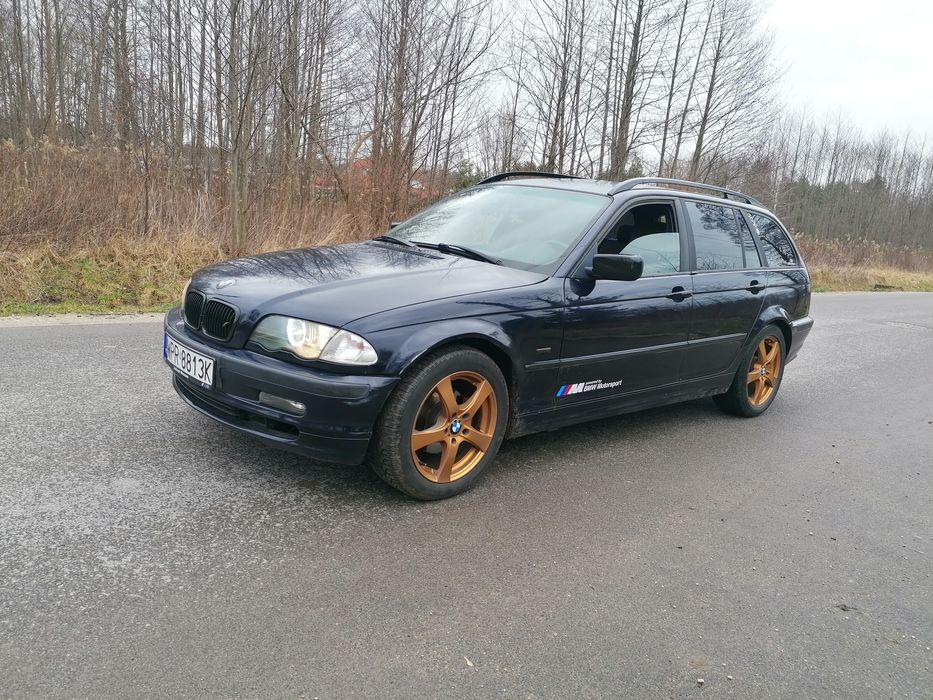 BMW 3 E46 2001rok 1,8benzyna Klimatyzacja El.Szyby C.Zamek Skóra