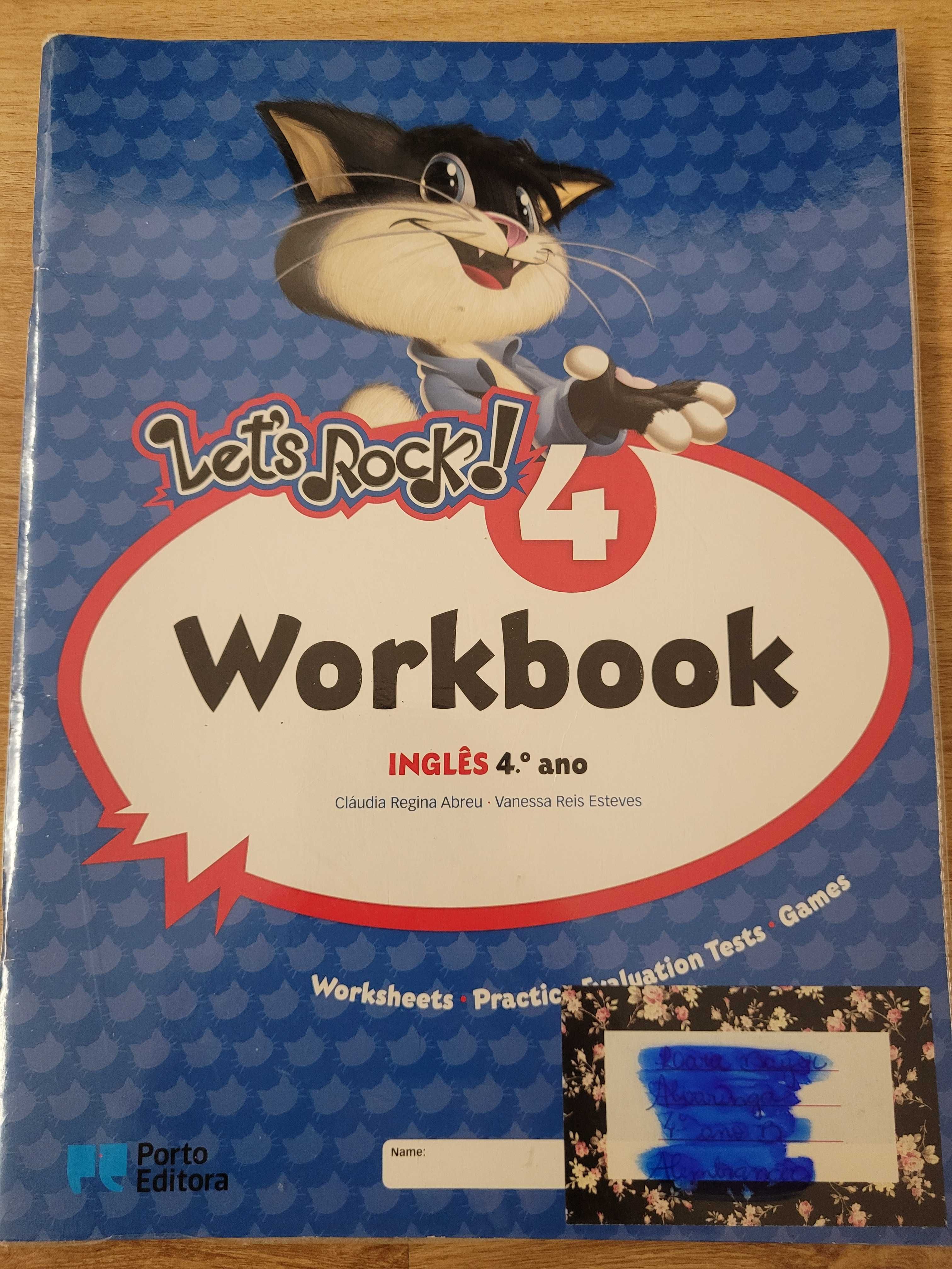 Lets Rock 4 Inglês 4° Ano Manual + Workbook Picture Dictionary