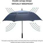 G4FREE parasol do golfa automatyczny, XL, z pokrowcem niebieski