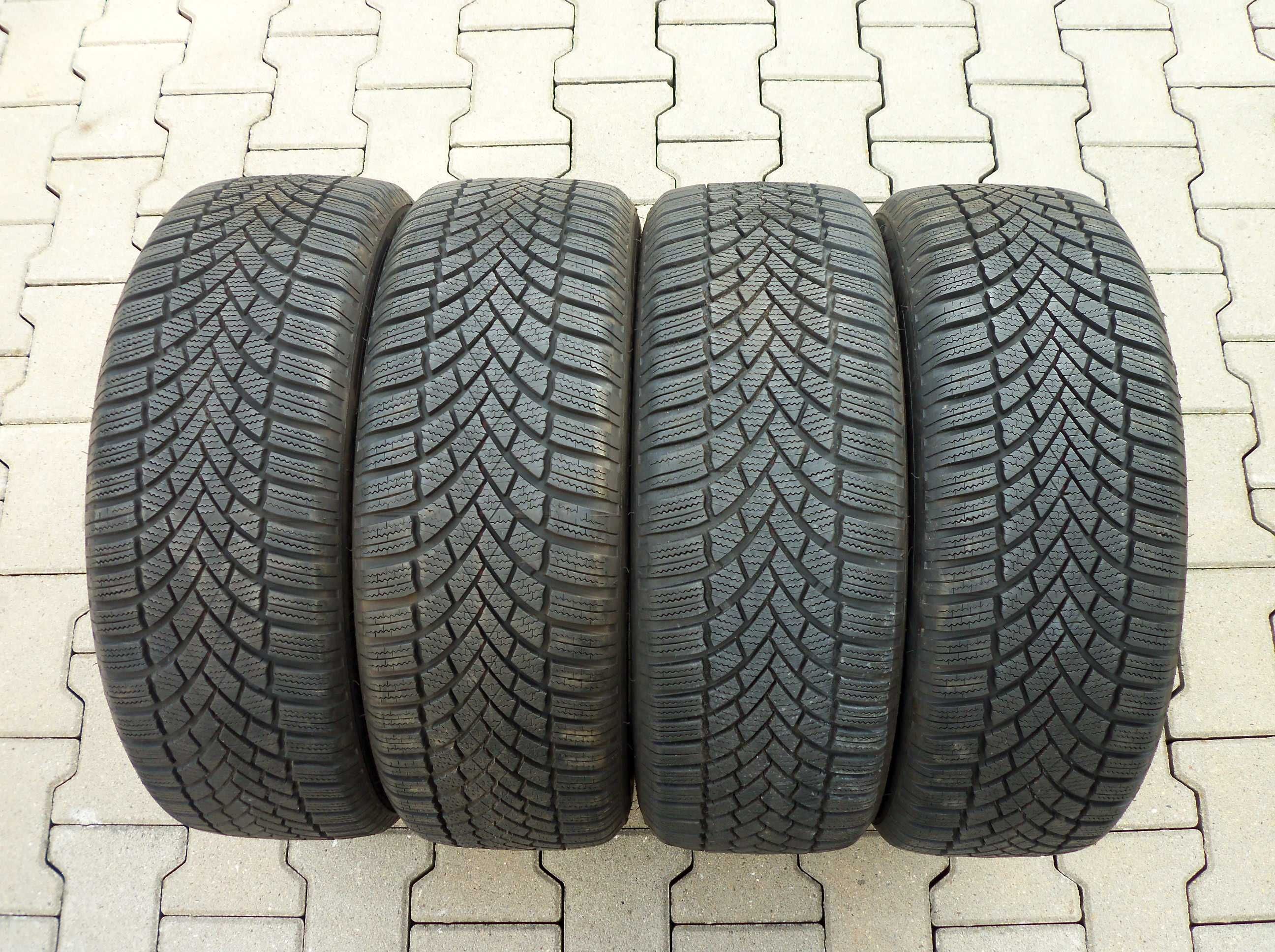 opony zimowe zima 195/55R16 BRIDGESTONE Blizzak LM005 20rok. 7mm.