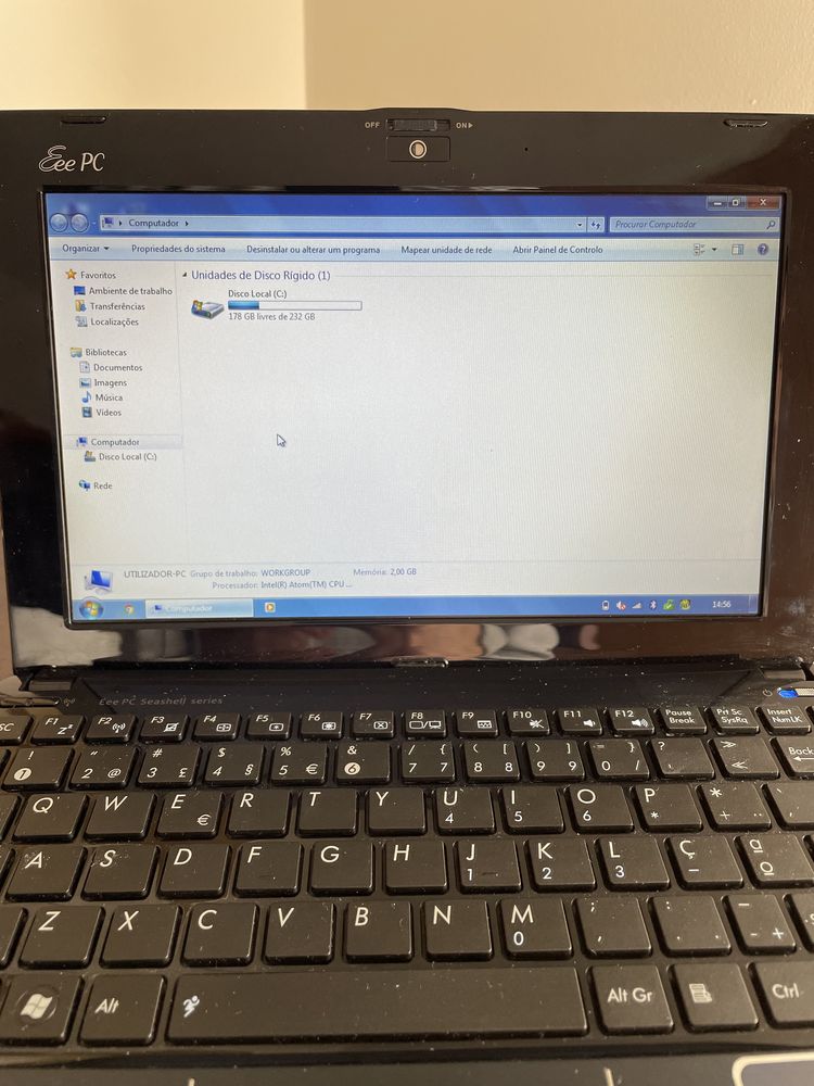 Netbook Asus 1015PEM N550/1 1104