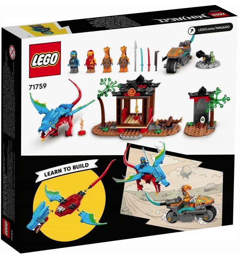 LEGO Ninjago Świątynia ze smokiem ninja 71759