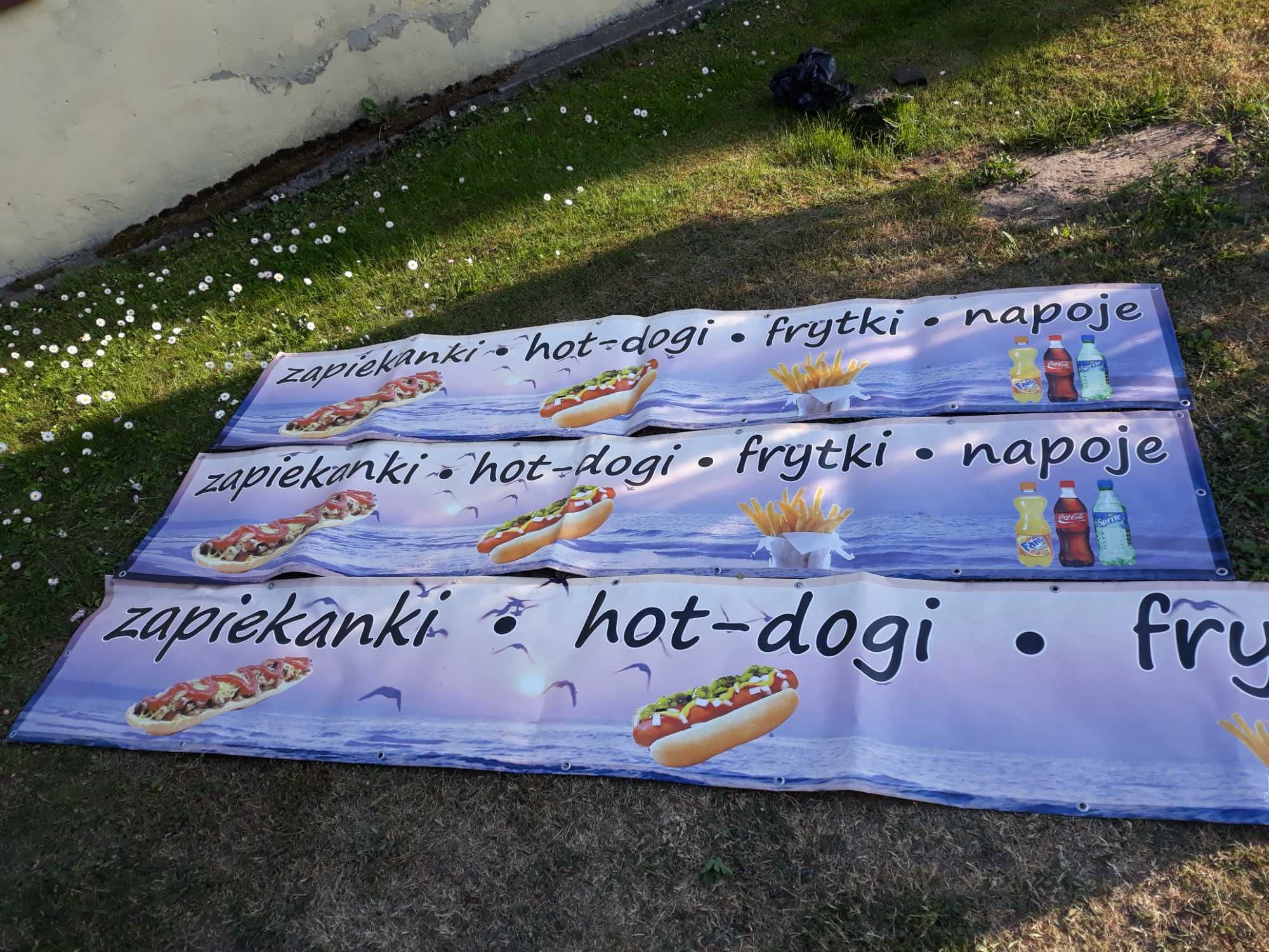 Baner reklamowy gastronomia zapiekanki