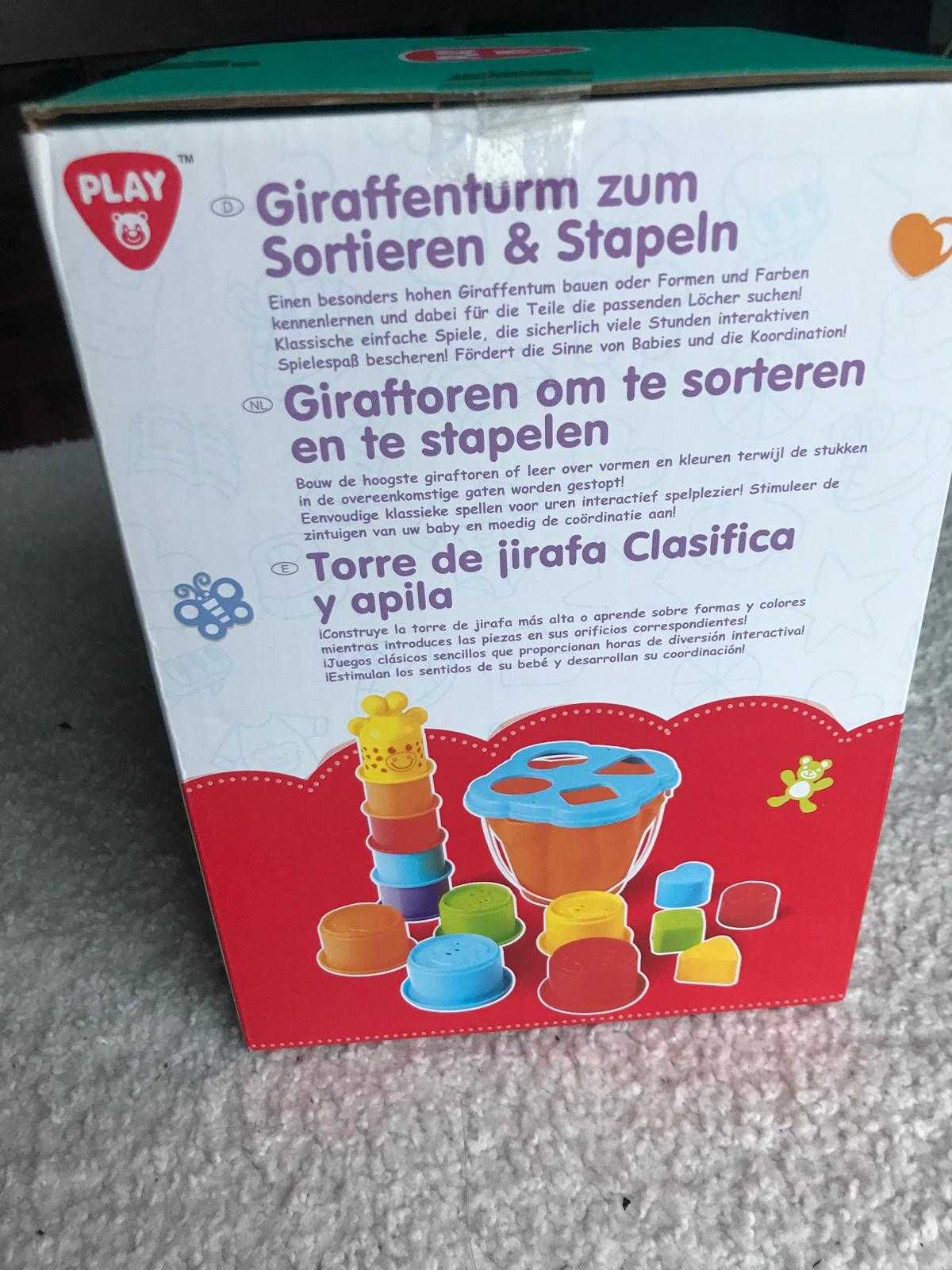 Brinquedo bebé/criança - Torre da girafa (NOVO E SELADO)