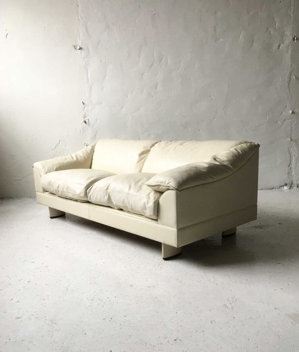 Poltrona Frau włoska sofa Serenade Tito Agnoli lata 80 vintage design