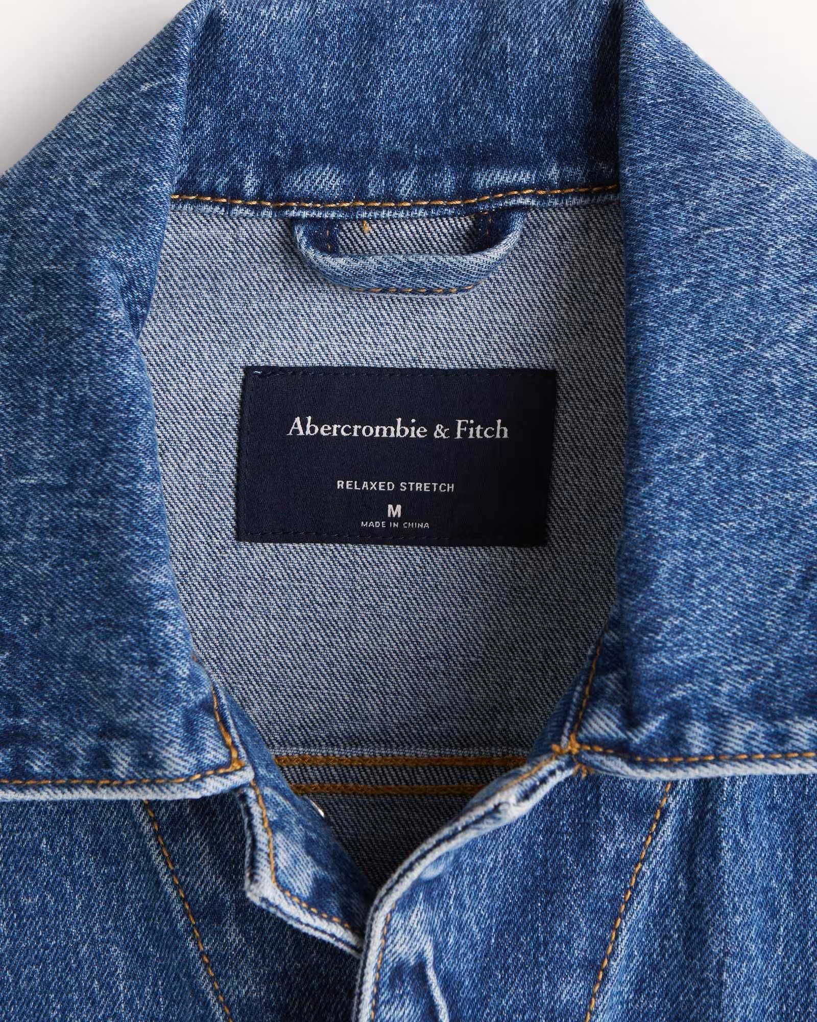 Джинсовая куртка  Abercrombie & Fitch Аберкромби XXL. Оригинал