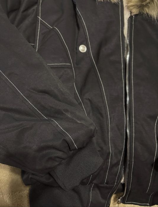 бомбер аляска куртка з хутром