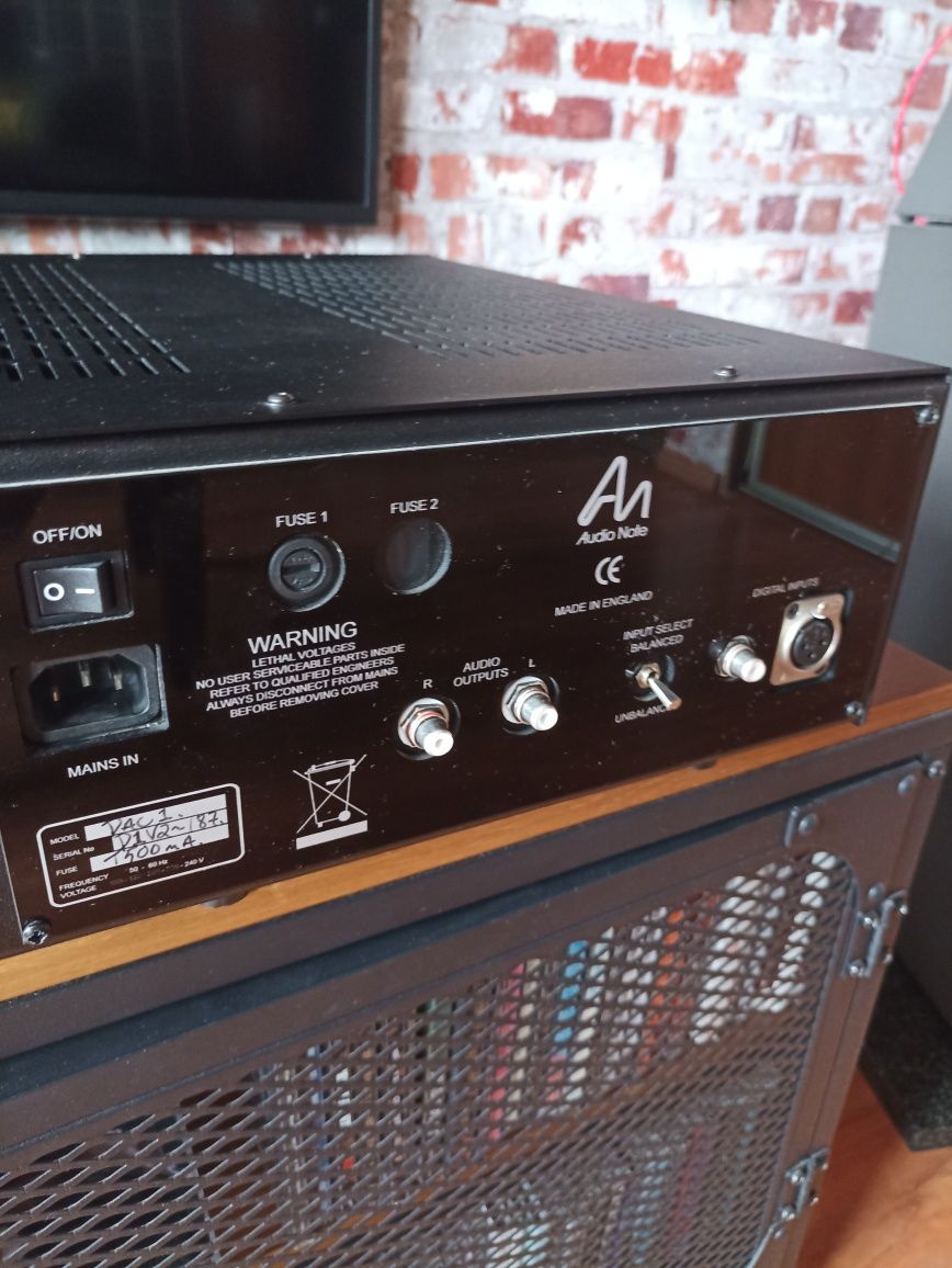 Brytyjski Dac  Audio Note 1.1x  MK ll