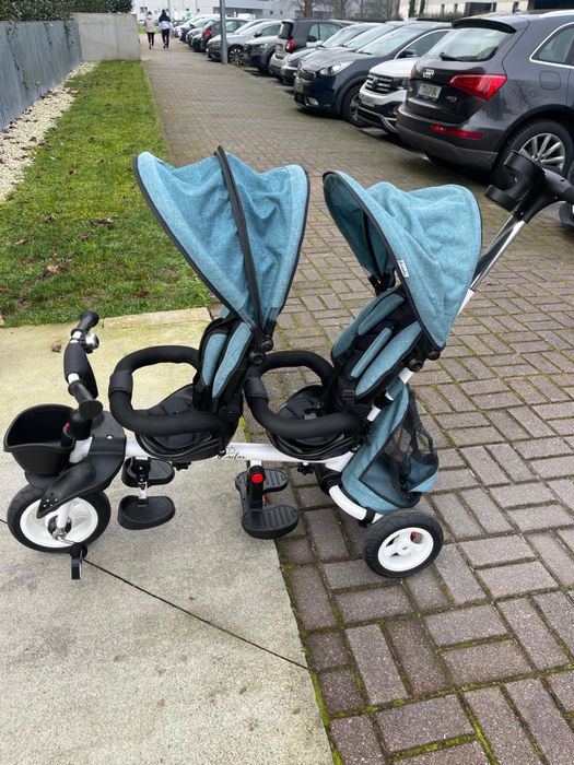 Triciclo criança duplo