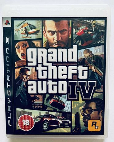 Grand Theft Auto IV - диск для PlayStation 3