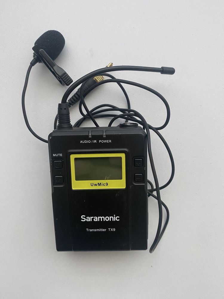 Saramonic pełen zestaw TX9 RX9 HU9 Mikrofon