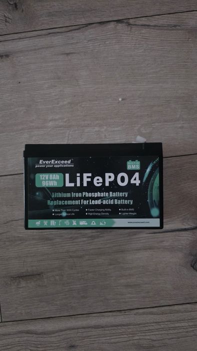 Akumulator Lifepo4 12 V 8 Ah