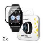 Szkło hartowane Wozinsky Full Glue do Xiaomi Redmi Watch 5 Lite (2 szt