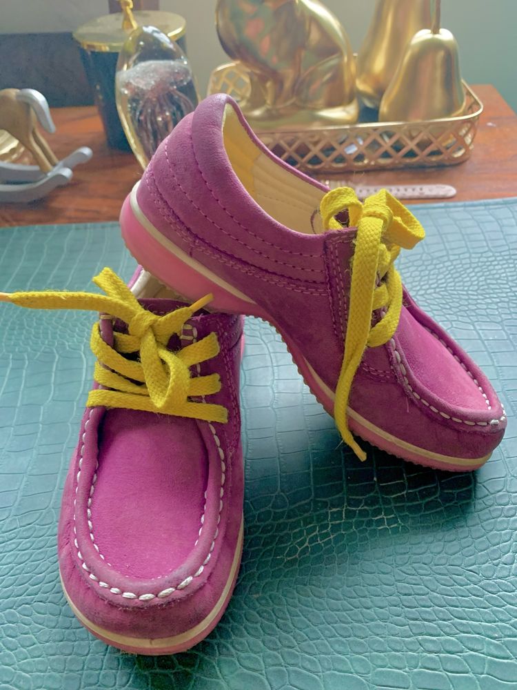 Buty Ecco dla dziewczynki super wygodne skóra naturalna Rozmiar 30