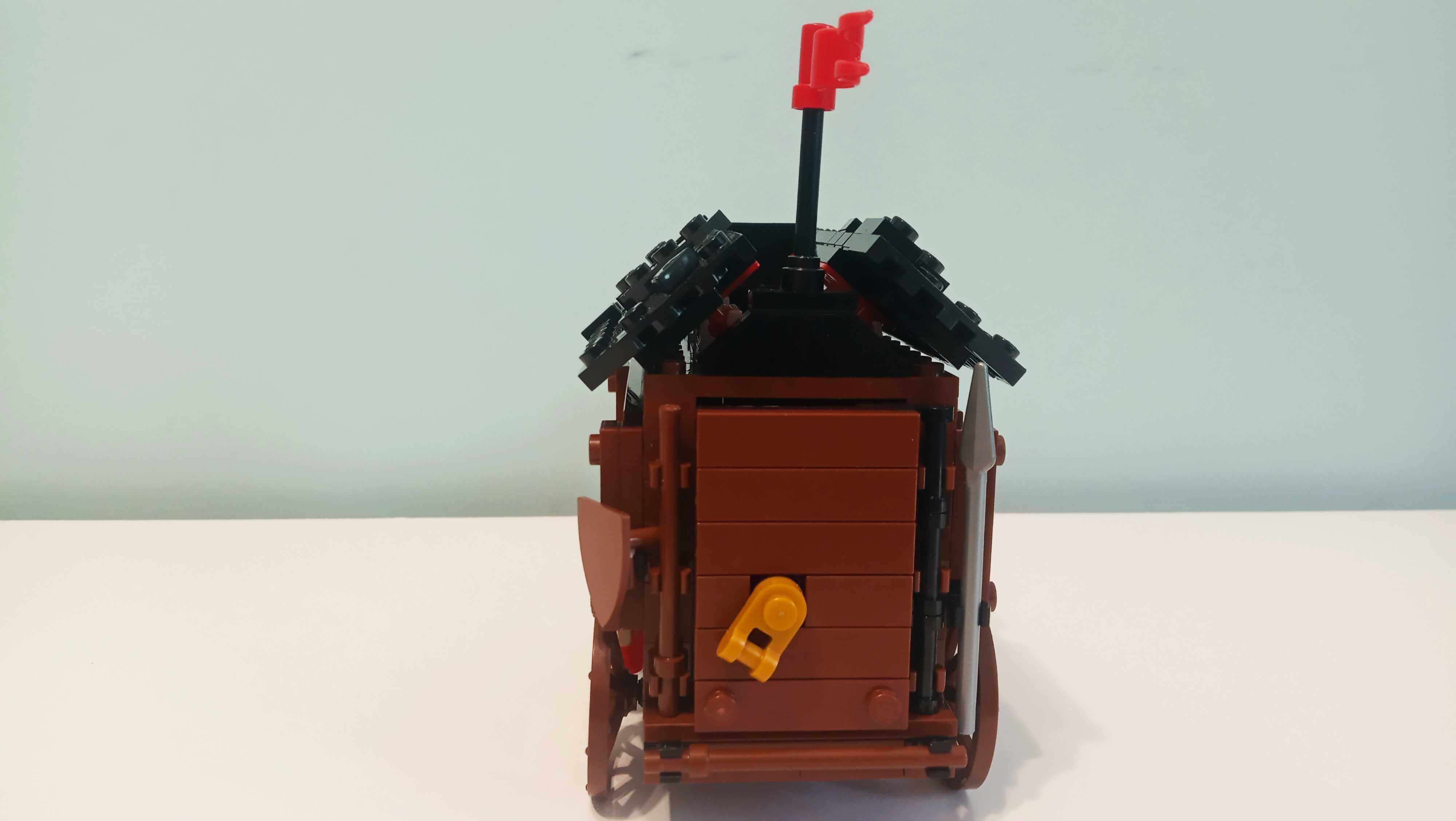 Lego Castel/Medival Moc konwój wozu ze złotem