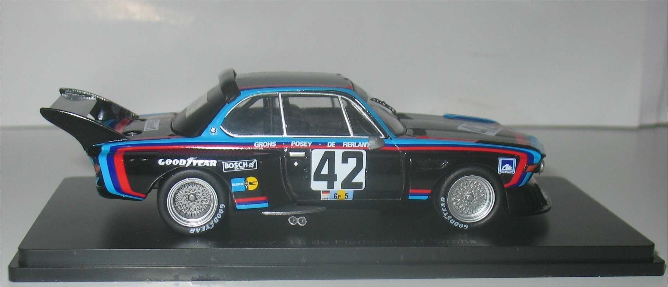 BMW 3.5 CSL -Le Mans 1976 - Harald Grohs, Sam Posey, B. H. de Fierland