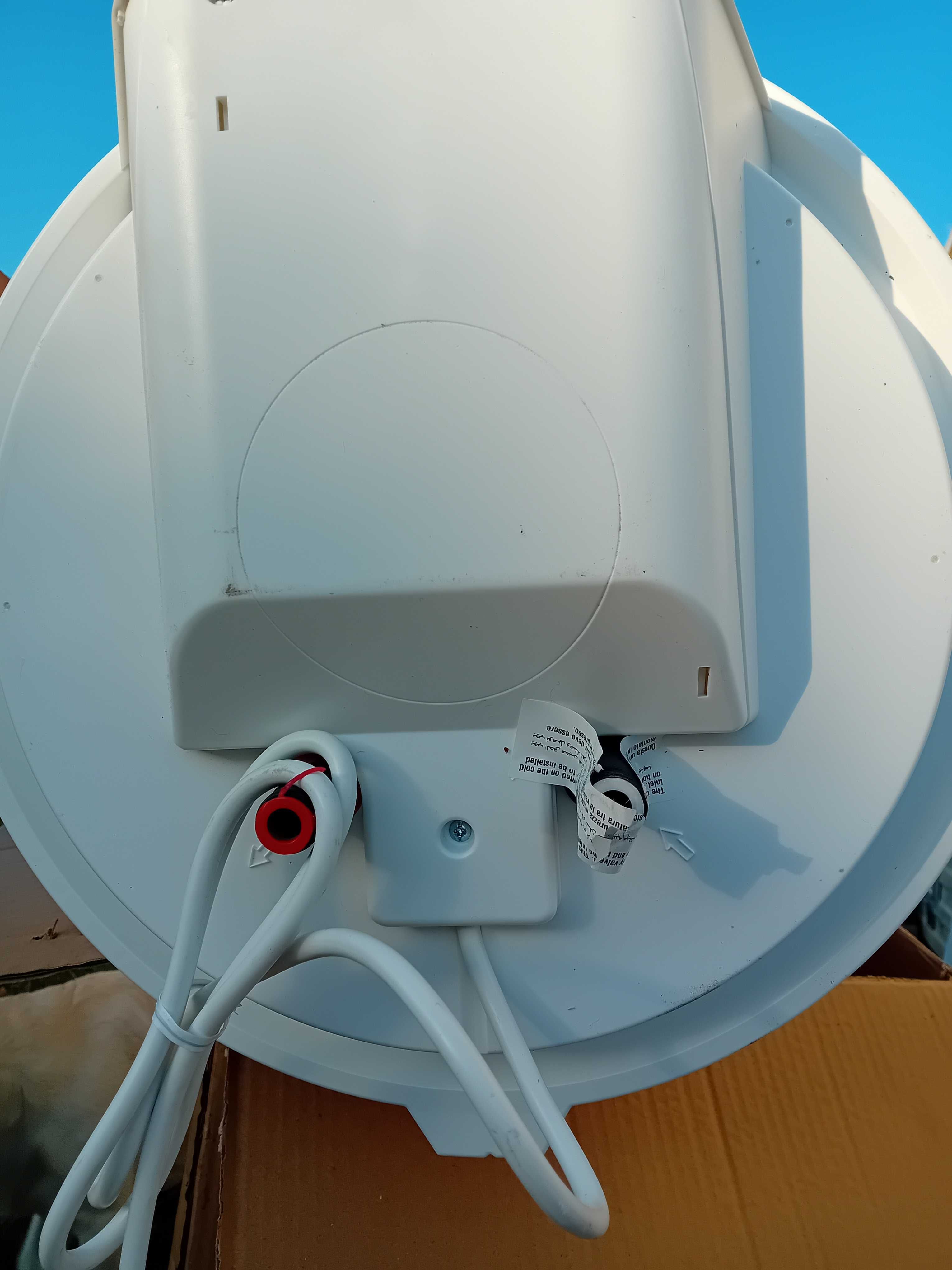 Termo acumulador novo 8o lt
