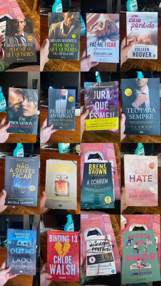 Livros de diversos autores