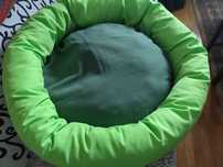 Cama para animais.