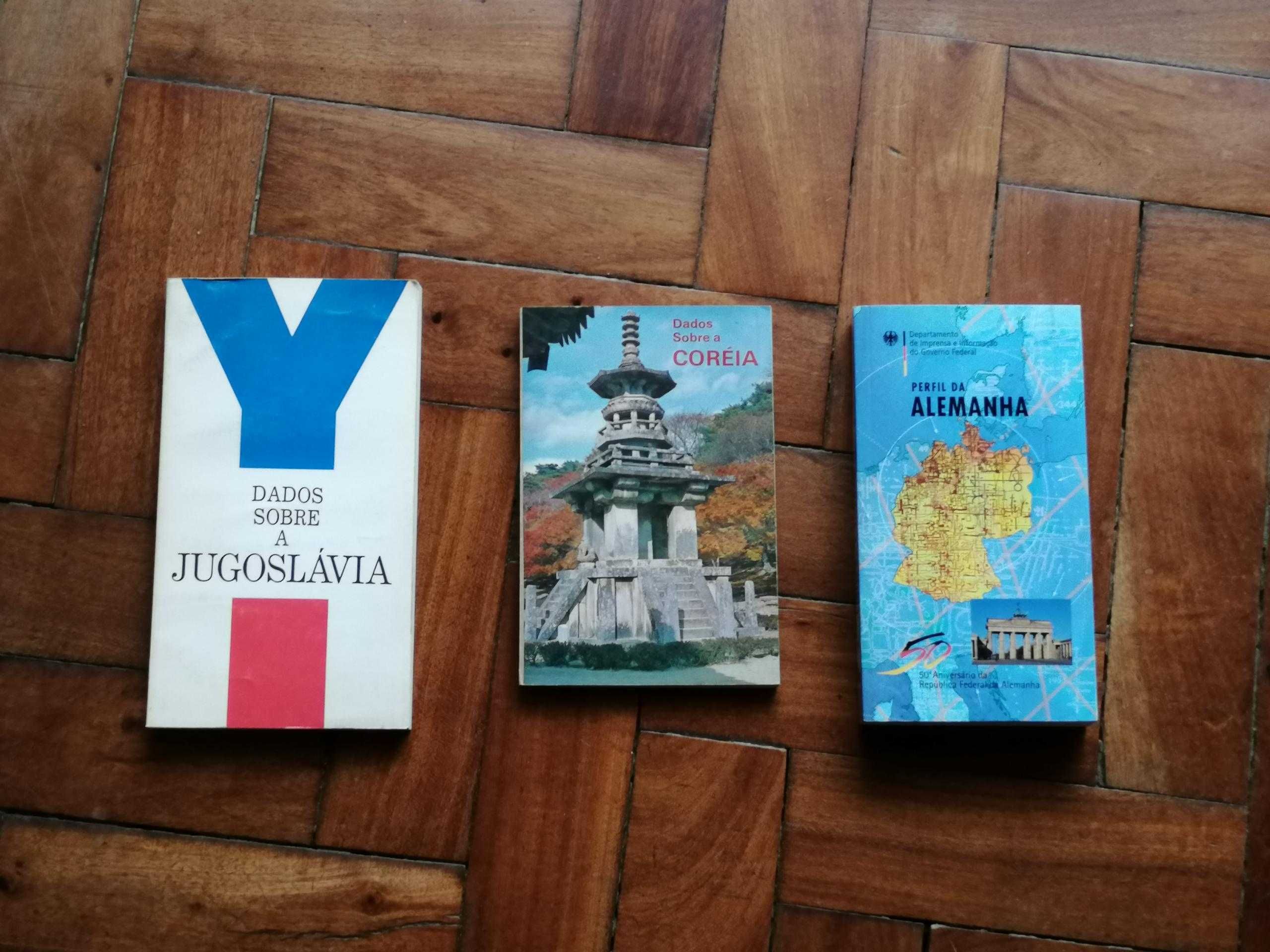 Livros sobre Alemanha, Jugoslávia e Coreia