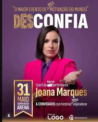 Bilhetes Desconfia Joana Marques dia 31 de Maio