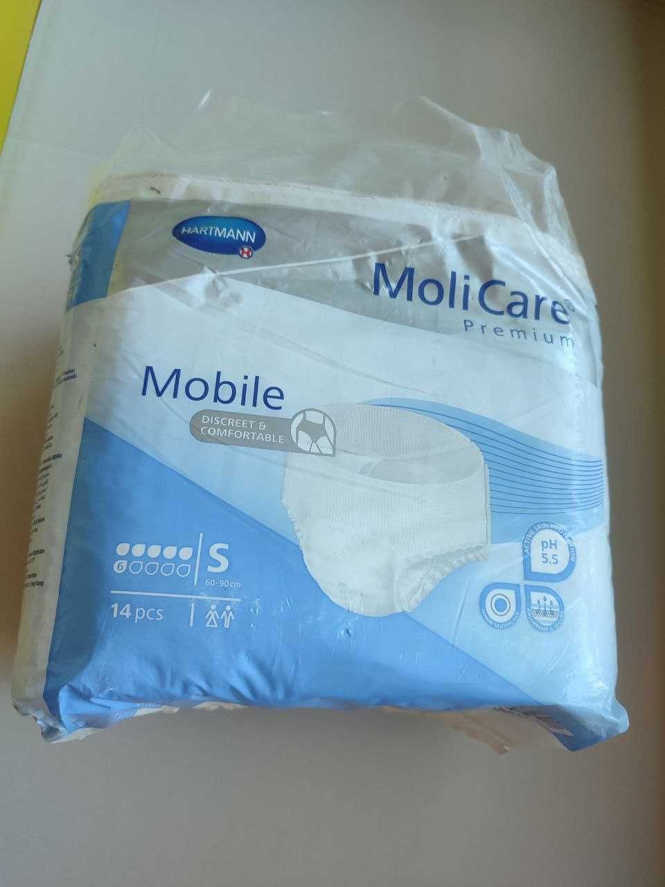 Поглинаючі труси-підгузники для дорослих MOLICARE Premium, розмір S