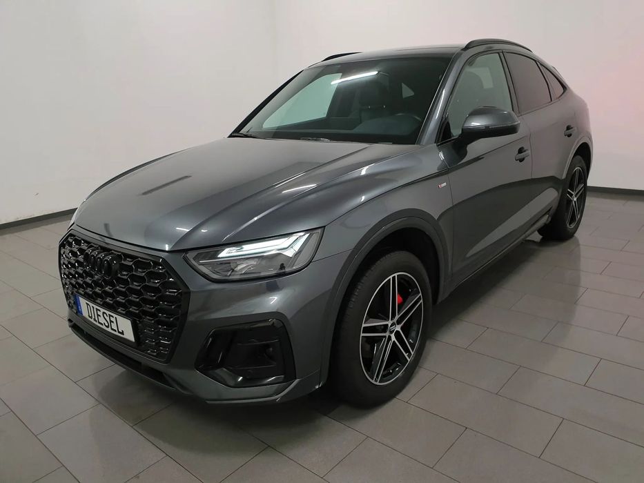 Audi Q5 Sportback FV23% 204KM 4X4 QUATTRO S Line Shadow Line MATRIX LED Navi ACC FULL Gw
