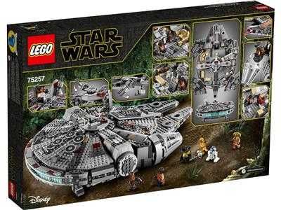 75257 LEGO Star Wars Millennium Falcon - Novo - Perfeito Estado