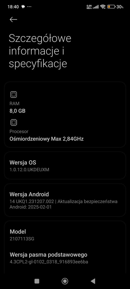 Xiaomi Mi 11 T Pro 8/256 Niebieski