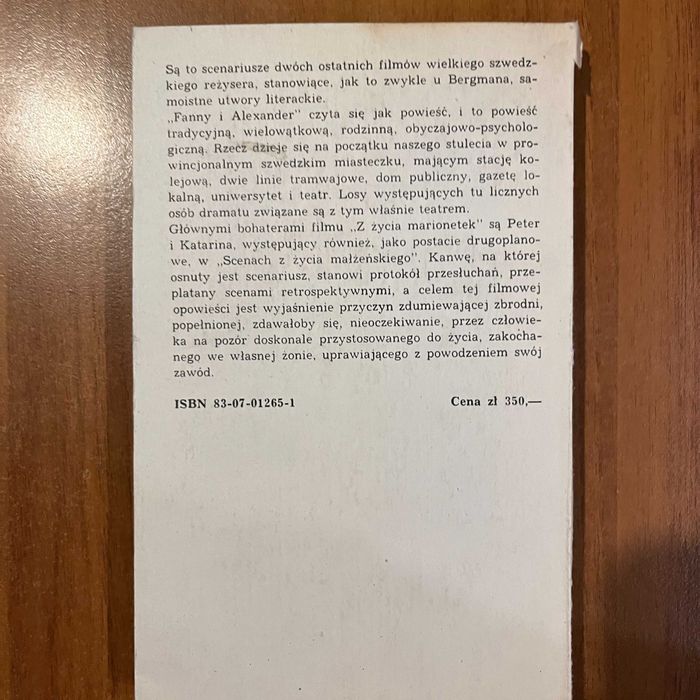 Fanny i Alexander ; Ingmar Bergman