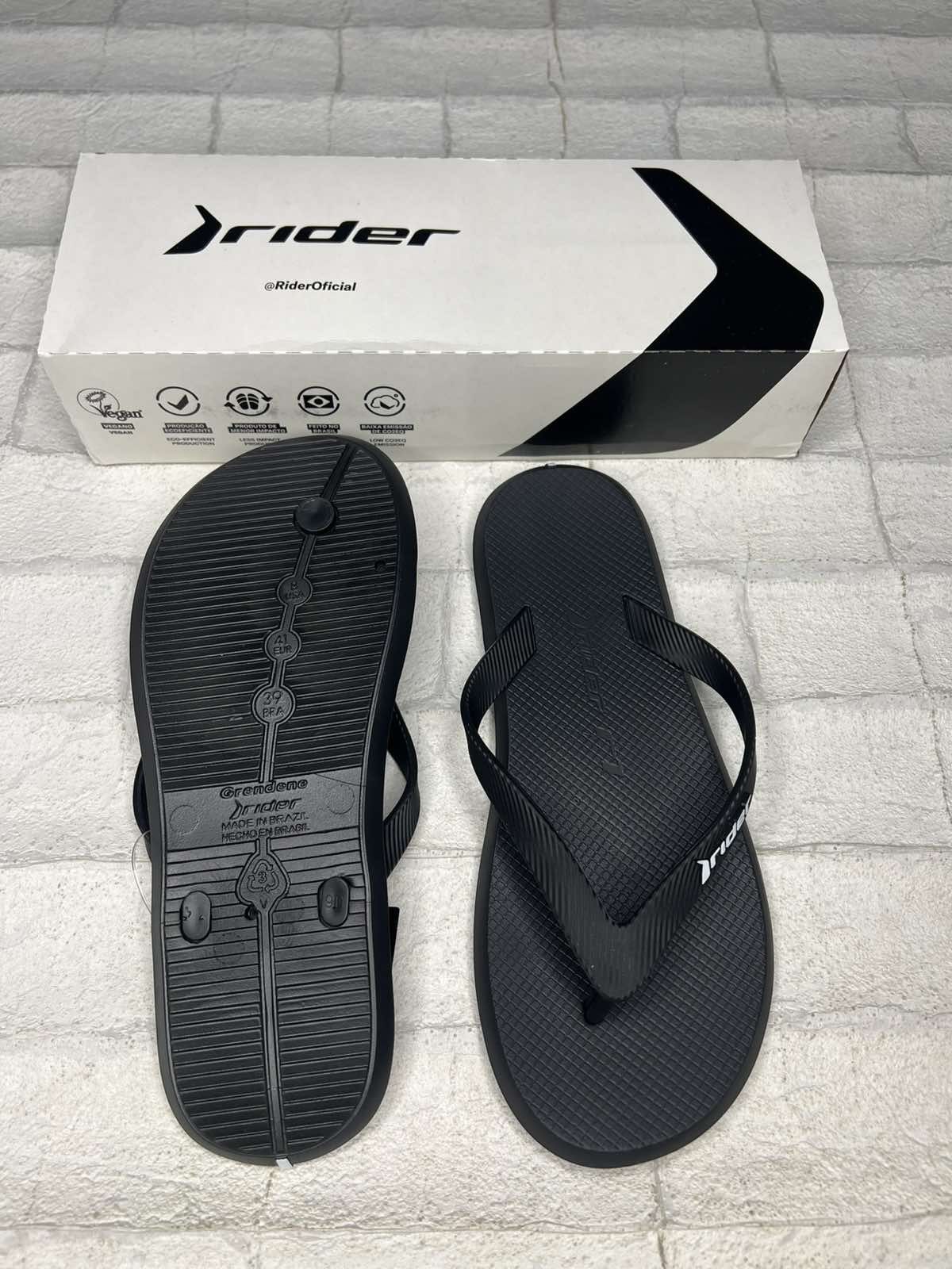 Вьетнамки rider чёрные 11650