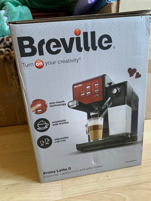 Breville prima latte 1l kawa coffee nespresso ekspres na kapsułki
