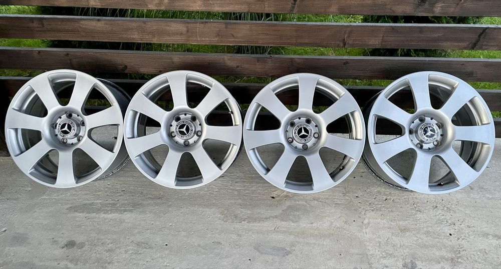 Диски оригінал Mercedes 5x112 R17 ET43 8J 66.6