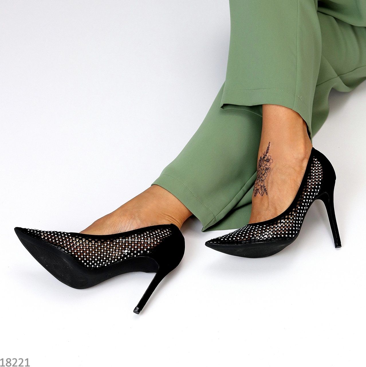 Туфлі на шпильці  туфли женские лодочки черные
