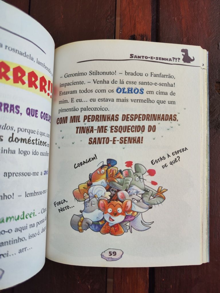 Um Naufrágio no Mar... Um Tesouro a Salvar!, Geronimo Stilton
