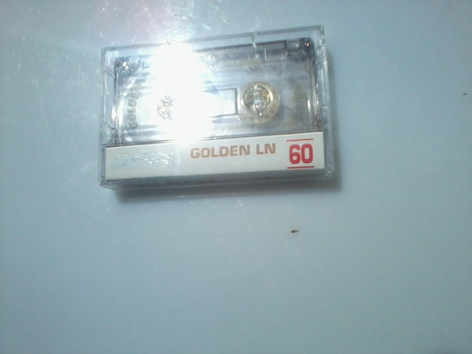 Аудиокассета "Golden LN-60", в отличном состоянии, очень редкая.