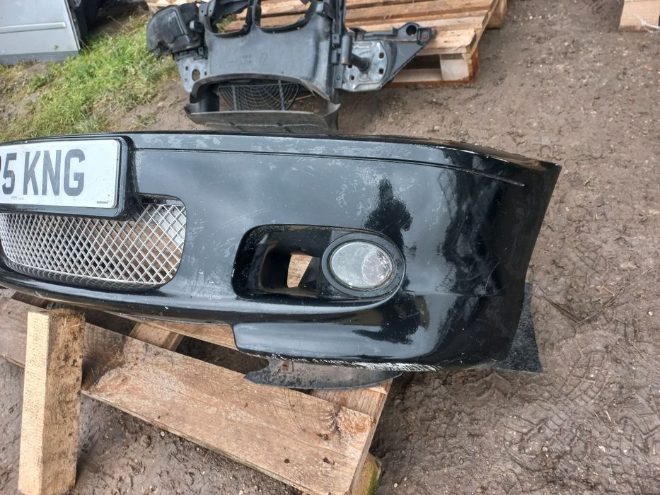 Przód bmw e46 coupe cabrio mpakiet maska zderzak pas przedni