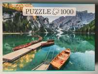 Puzzle Clementoni - Lago de Braies, Itália (1000 peças)