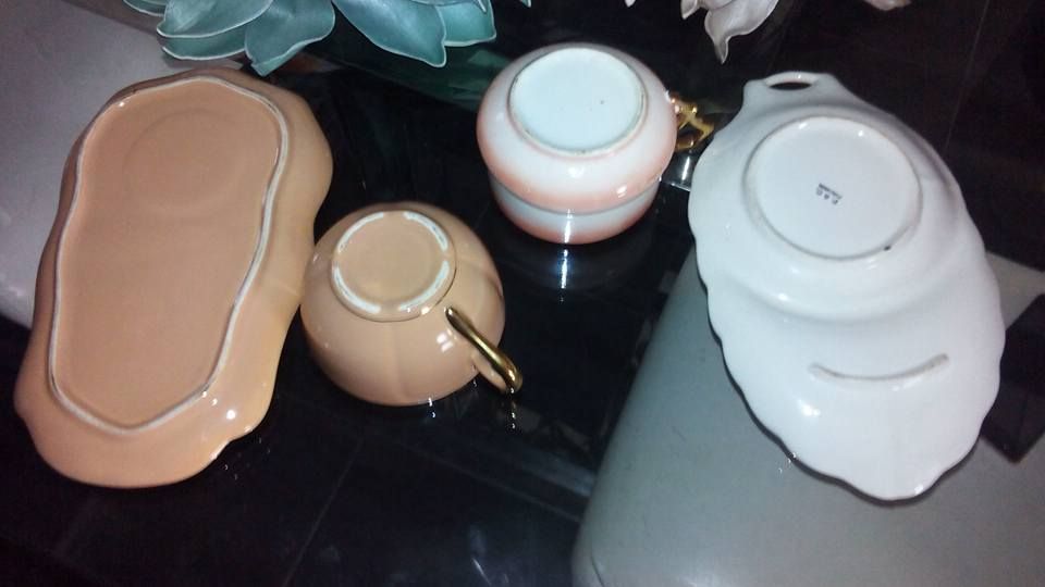 2 almoçadeiras antigas , 1 é P&G Portugal e 1 é R&B Alcobaça