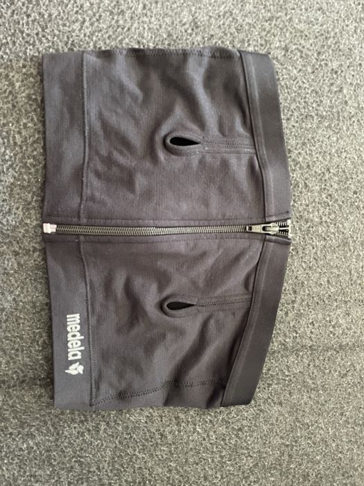 Medela gorset, biustonosz do laktatorow czarny, rozmiar M