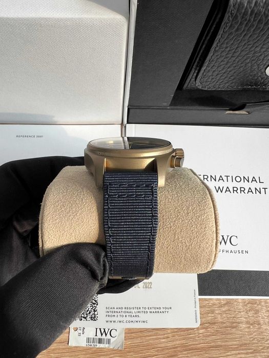 Piękny IWC Pilot's Chronograph 41mm 2022 fullset - Przecena