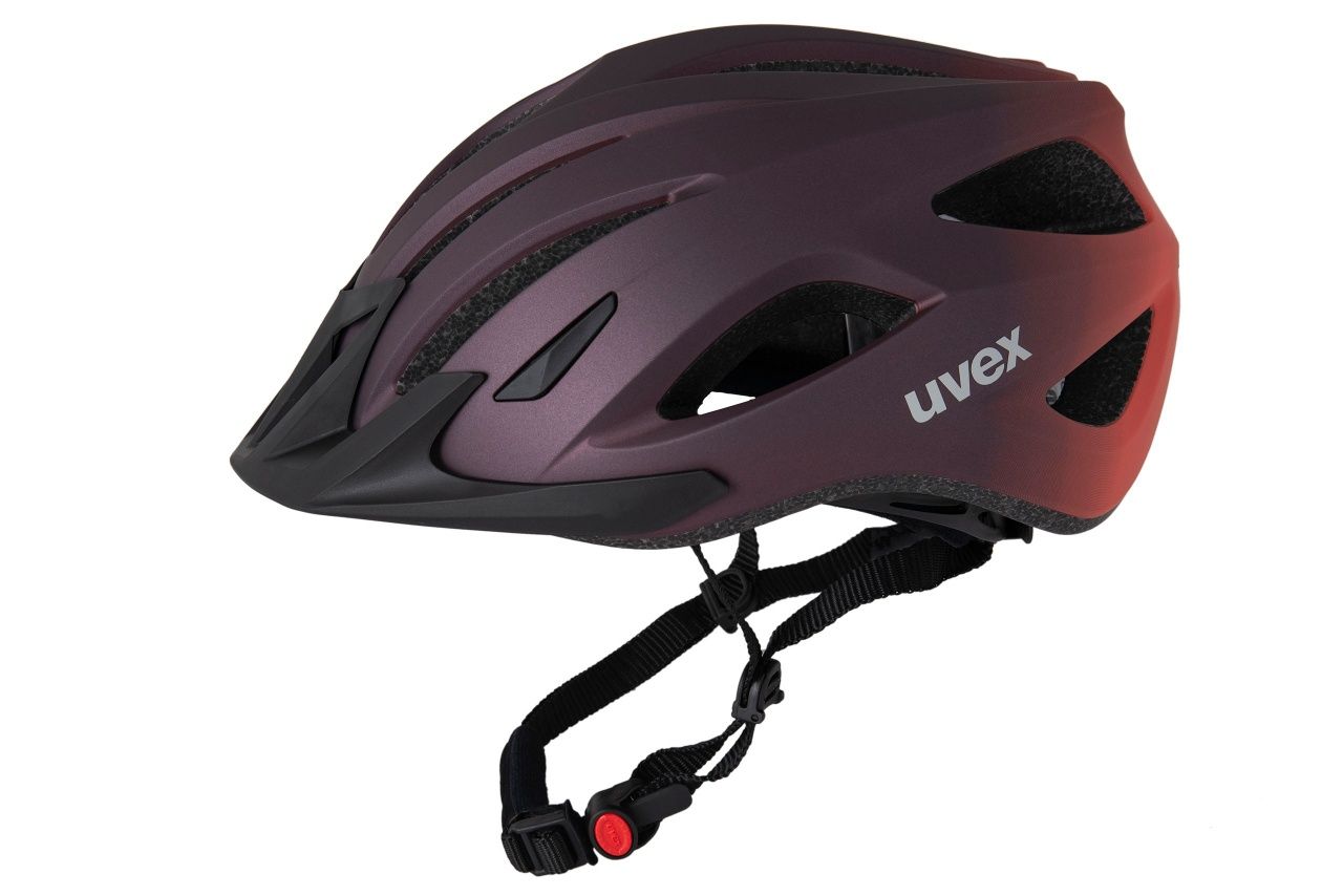 NOWY Kask UVEX Viva 3 rowerowy szosowy MTB plum L/XL 57-62