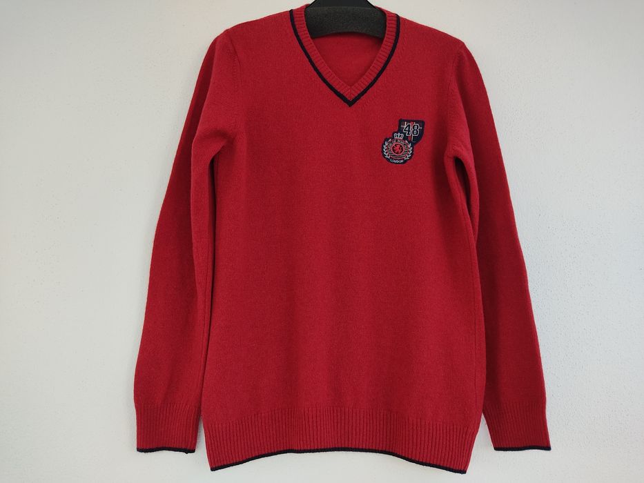 Pulover bordeaux, NOVO, Lion of Porches