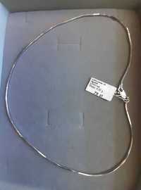 Łańcuszek srebrny linka 40 cm