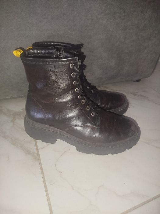 Берцы fasnion martens steel grinders camelot