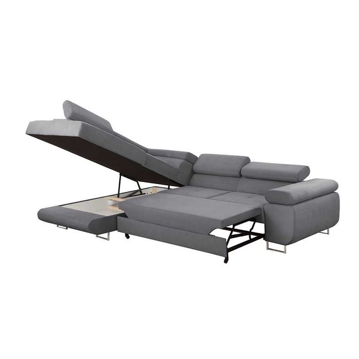 Narożnik z funkcją spania Vegas / Różne kolory / Raty / SZYBKA DOSTAWA