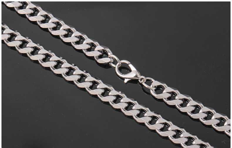 Ланцюжок чоловічий Steel Braiding з хрестом, сталь 316L