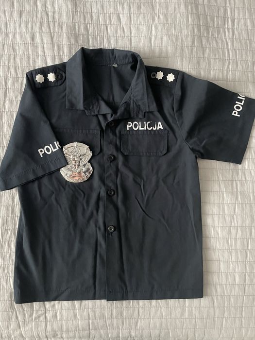Strój na przebranie za policjanta