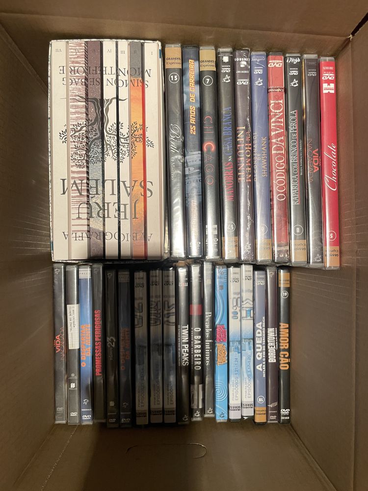 54 Dvds de filmes